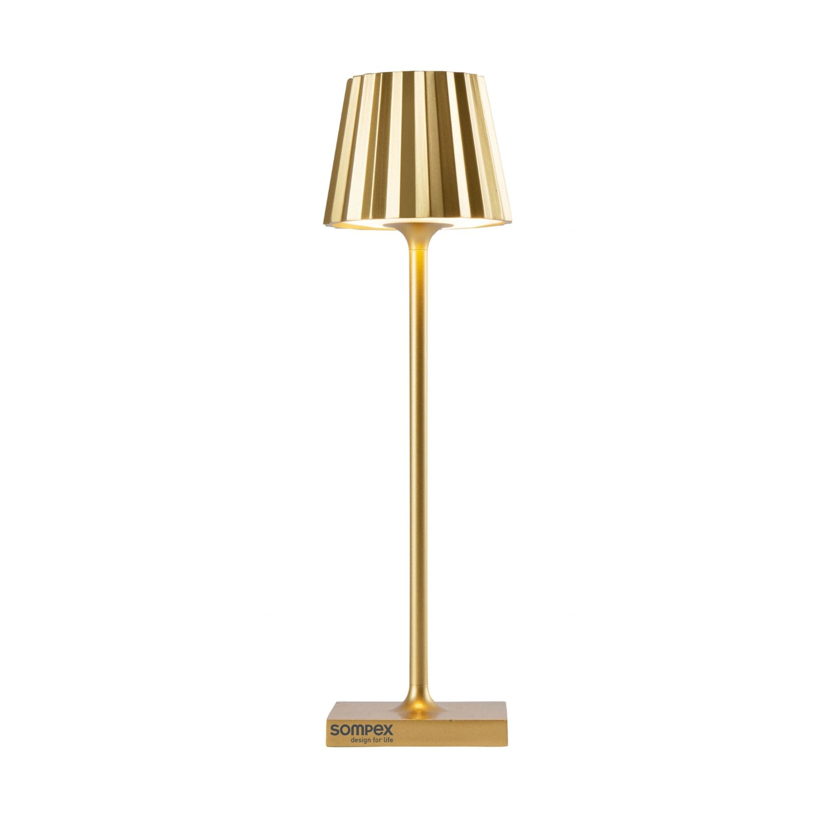 Sompex Troll Nano RC rechargeable lamp, gold