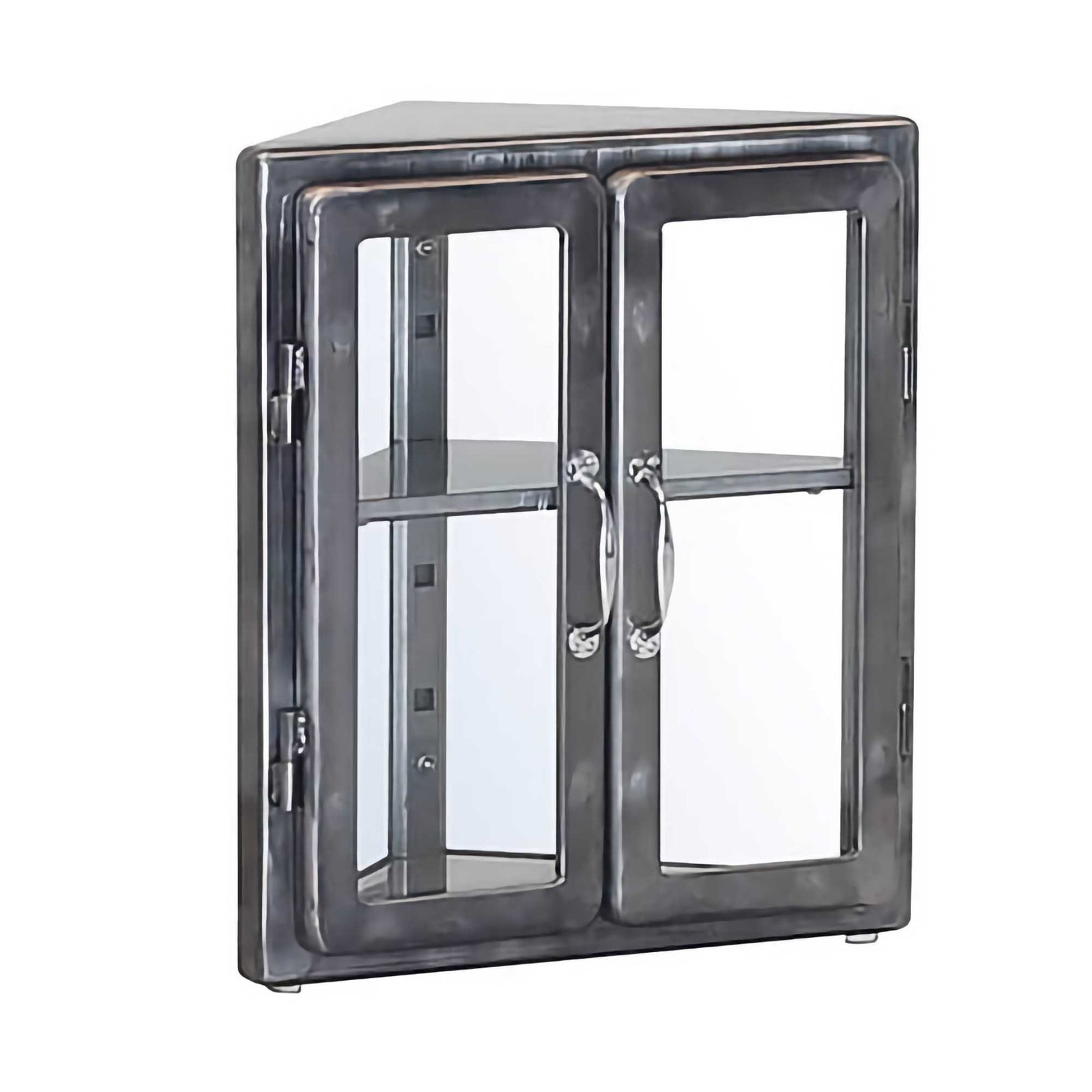 Dulton Mini Triangle cabinet, raw