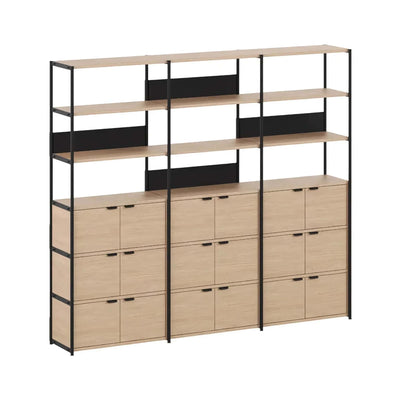Tiptoe UNIT shelf 3 column