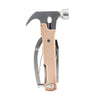 Kikkerland Wood multi function 10-in-1 hammer tool