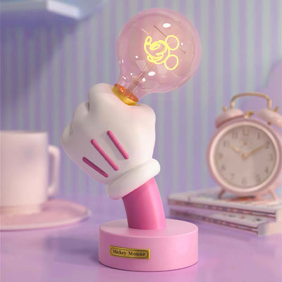 Disney x Sunday Home Mickey Hold The Light Mini rechargeable lamp, pink