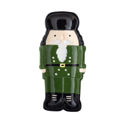 Bloomingville Feast serving plate, green