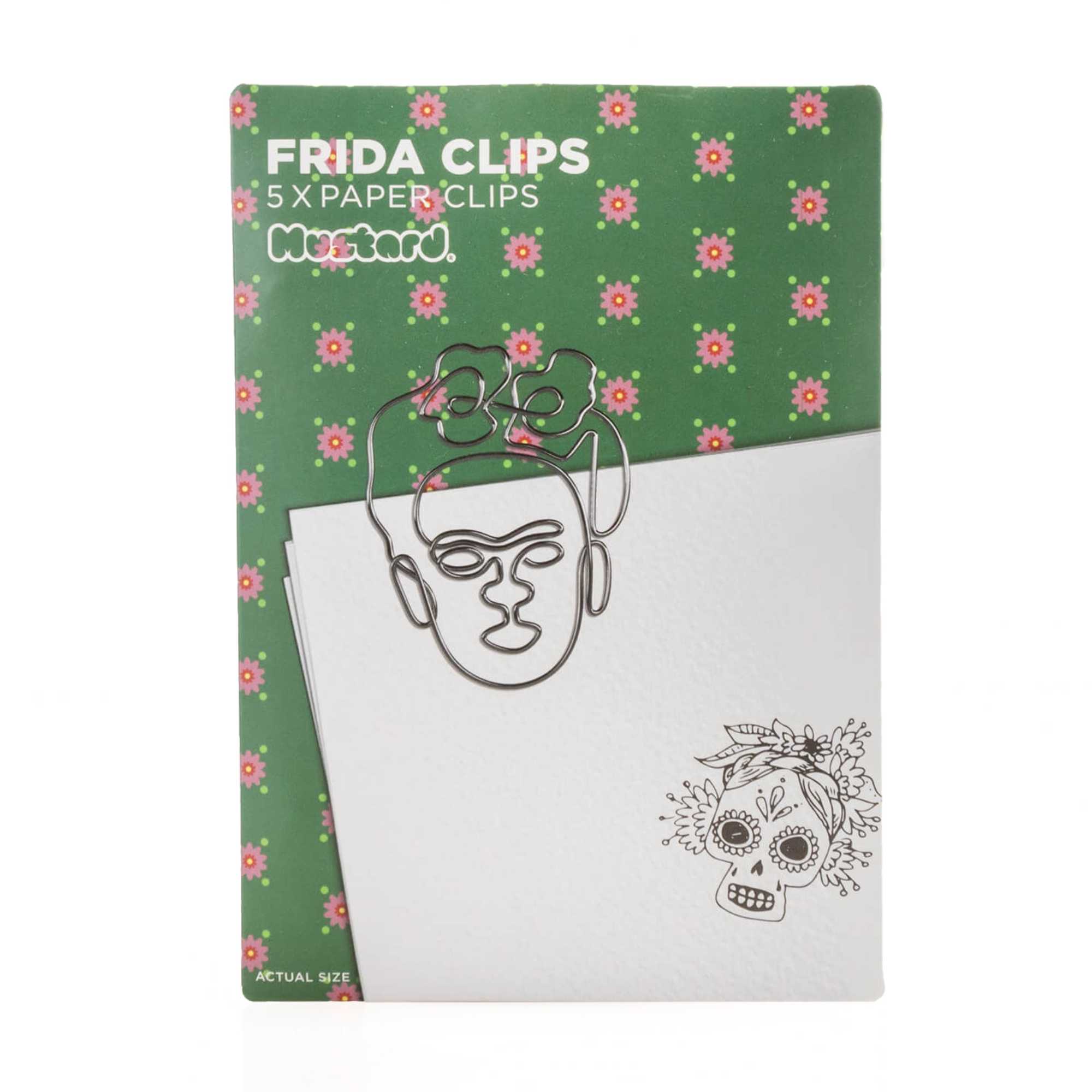 Mustard Frida Paper Clip