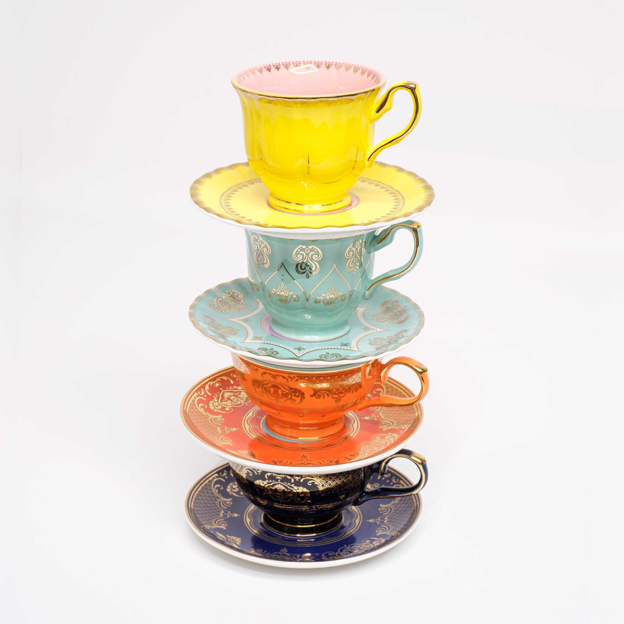 ex-display | Pols Potten Grandpa Teacups (Set of 4)