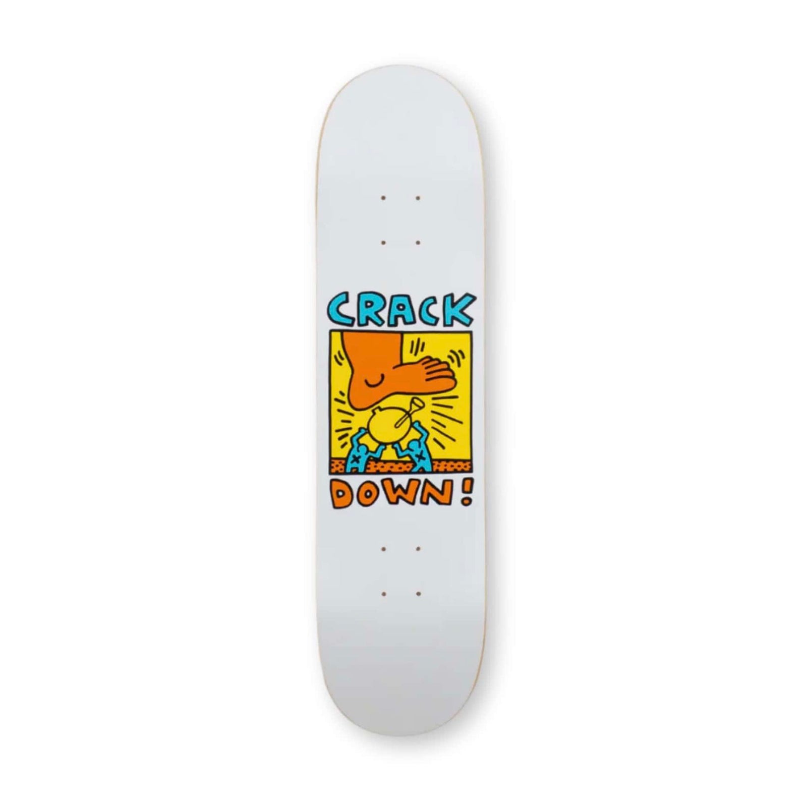 Keith Haring Skateboard, Crack Down