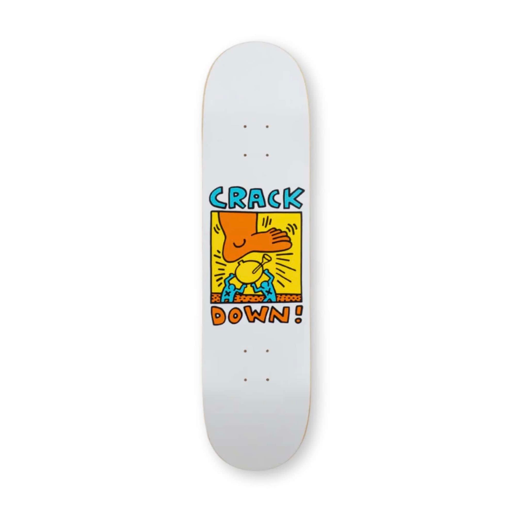 Keith Haring Skateboard, Crack Down