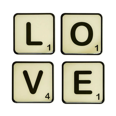 Balvi Love Magnetic Coaster Set (Set of 4)