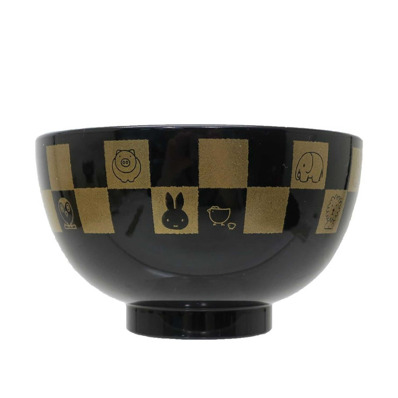 Miffy Checker Painted Soup Bowl