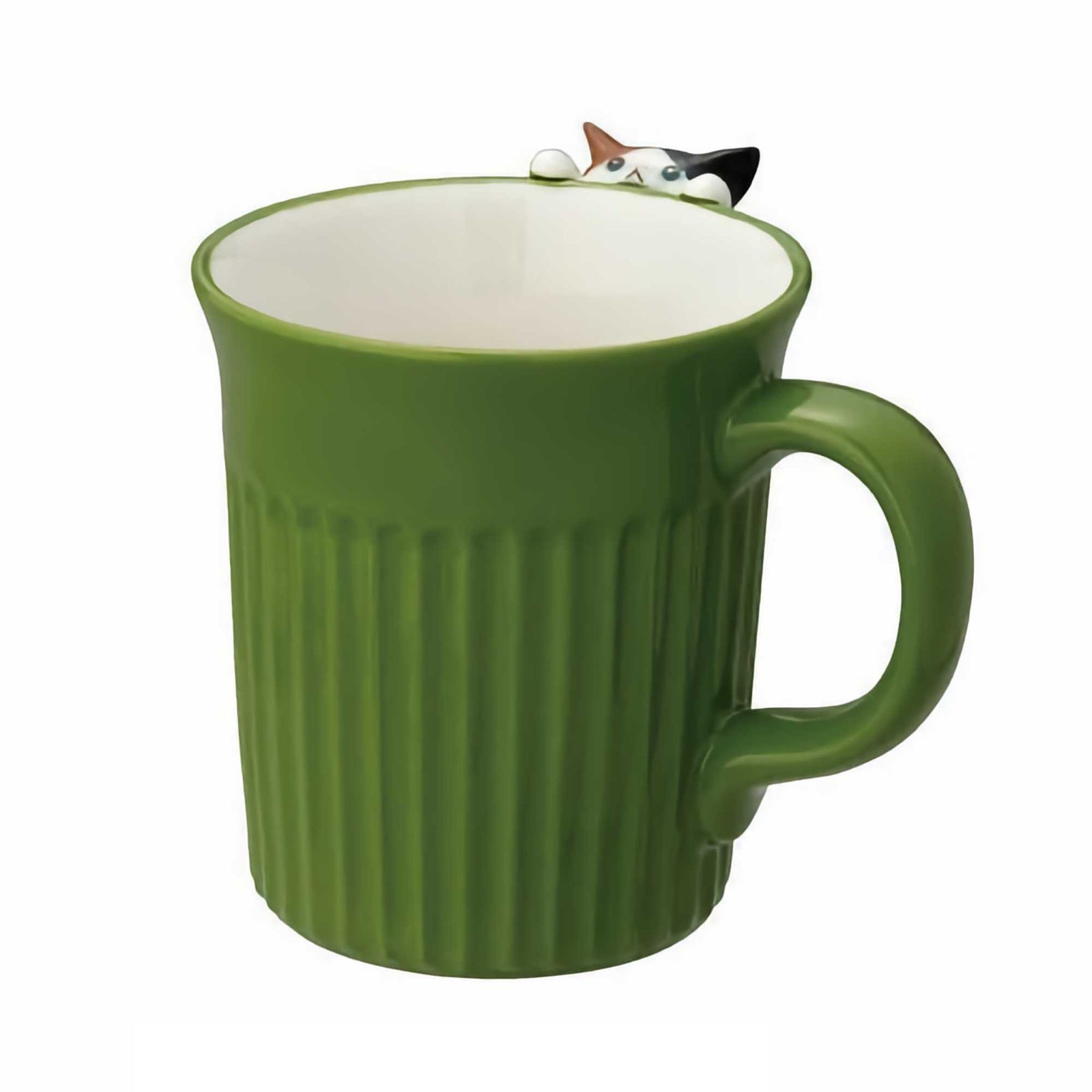 Niramekko Staring Cat Mug 250ml, Tortoise Shell