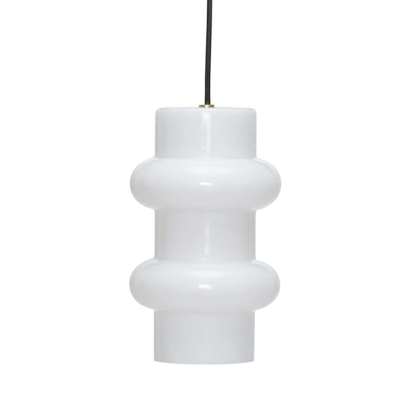 Hubsch Pilule Pendant Double Shiny White