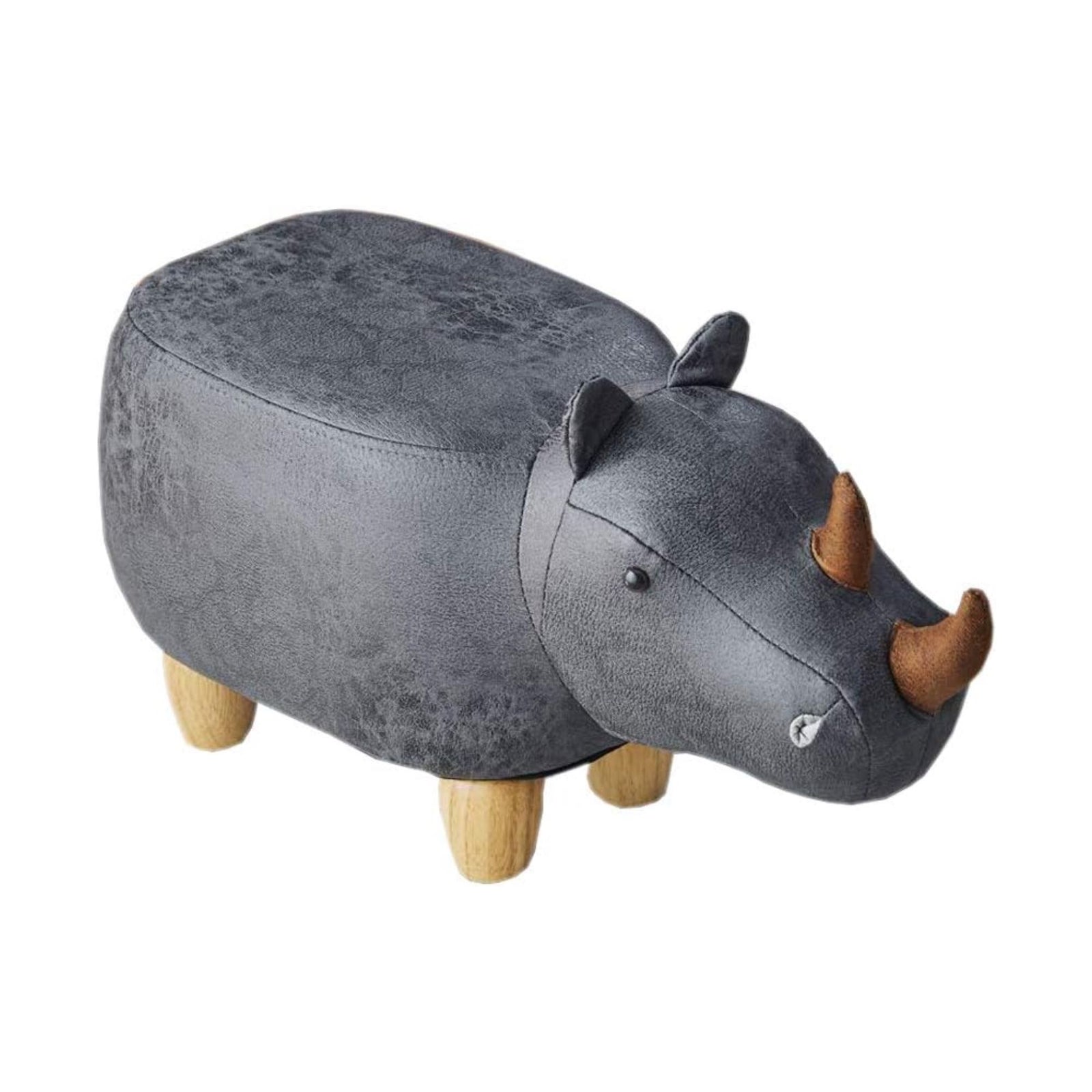 Liberty Grey Rhino animal stool