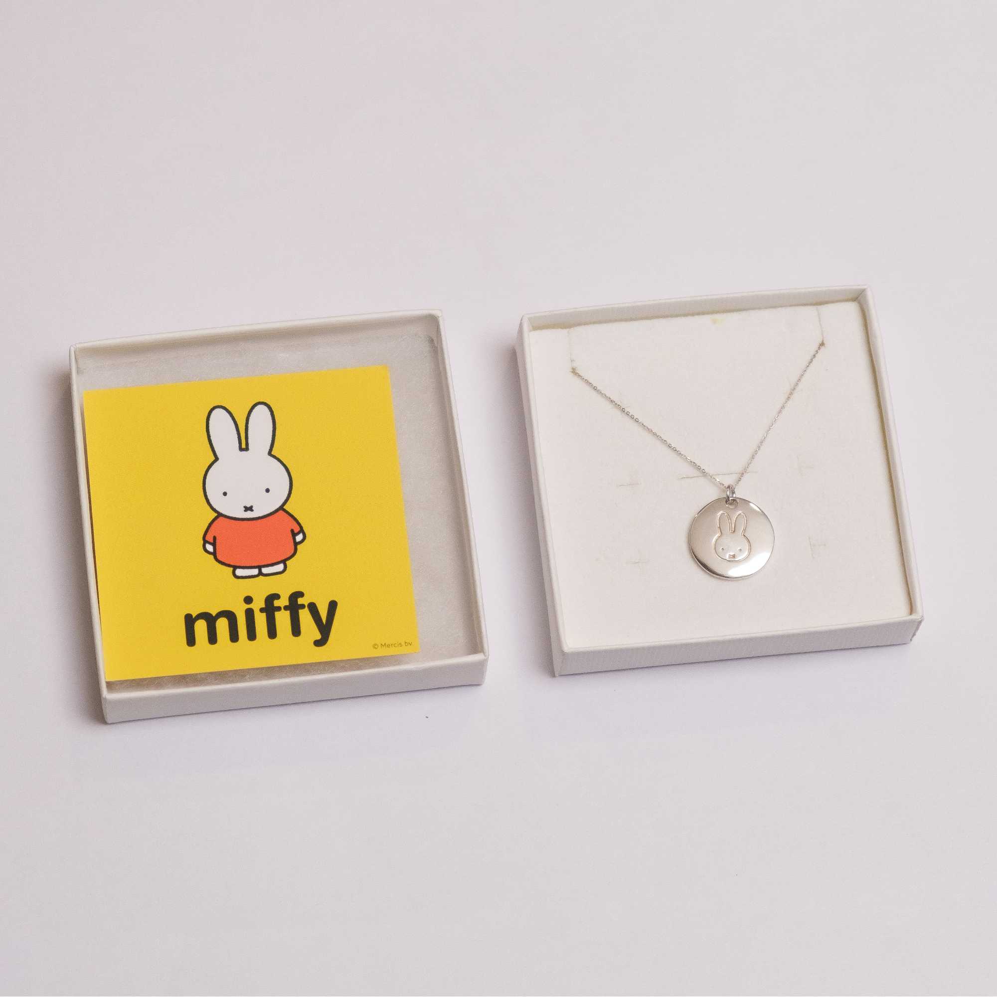 ex-display | Miffy Sterling Silver necklace, large disc