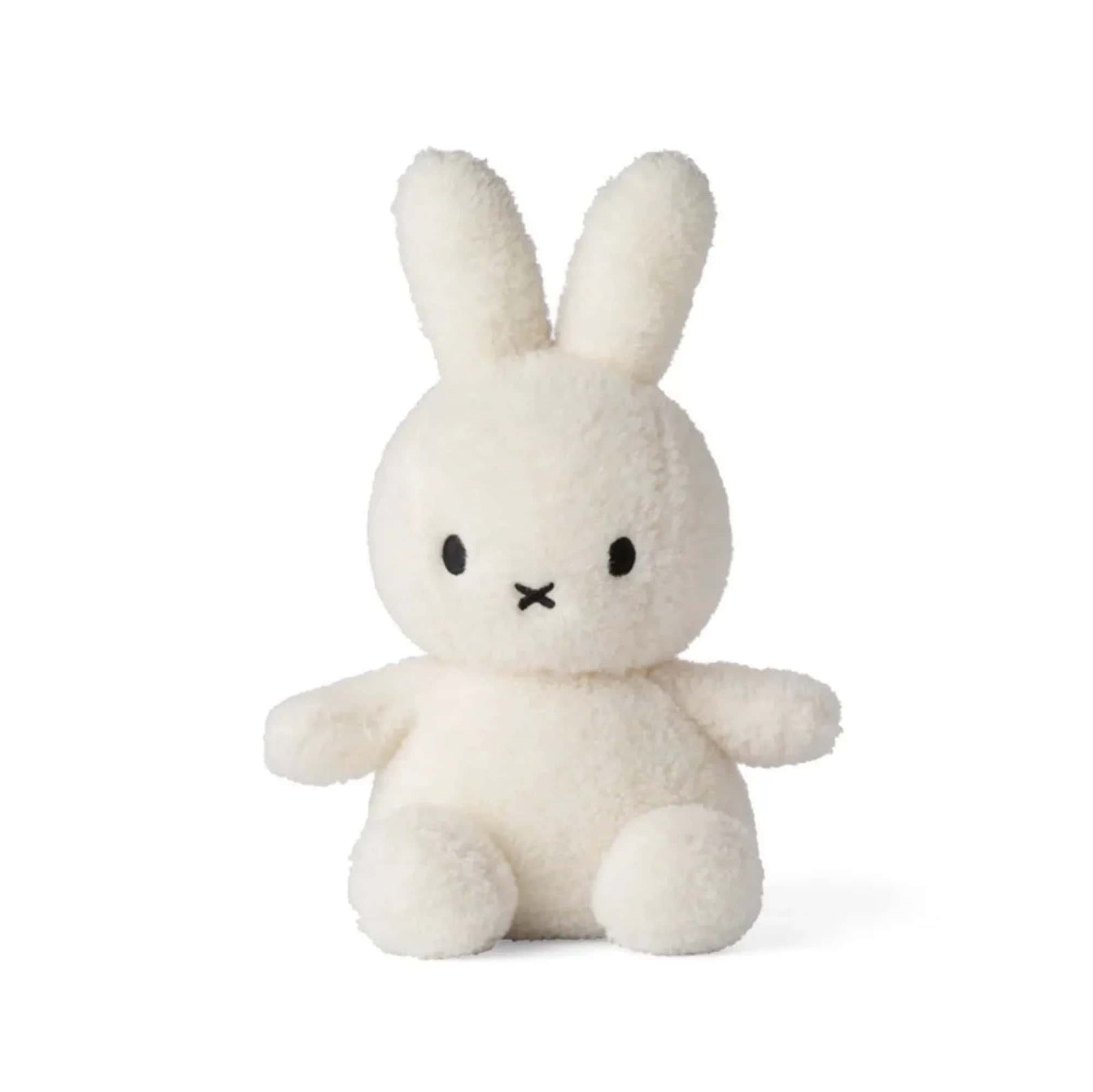Miffy Sitting soft toy 33cm, recycle teddy cream
