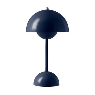 &Tradition Flowerpot VP9 rechargeable lamp, steel blue
