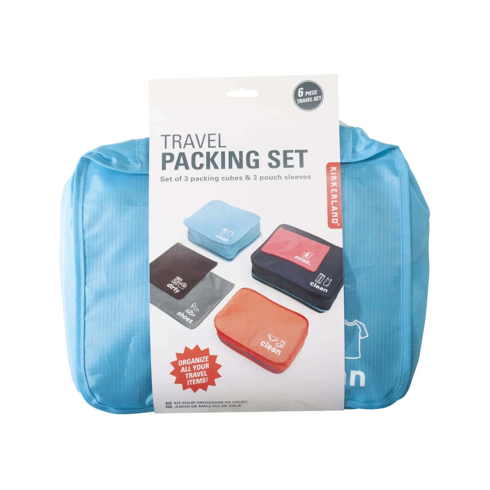 Kikkerland Travel packing set