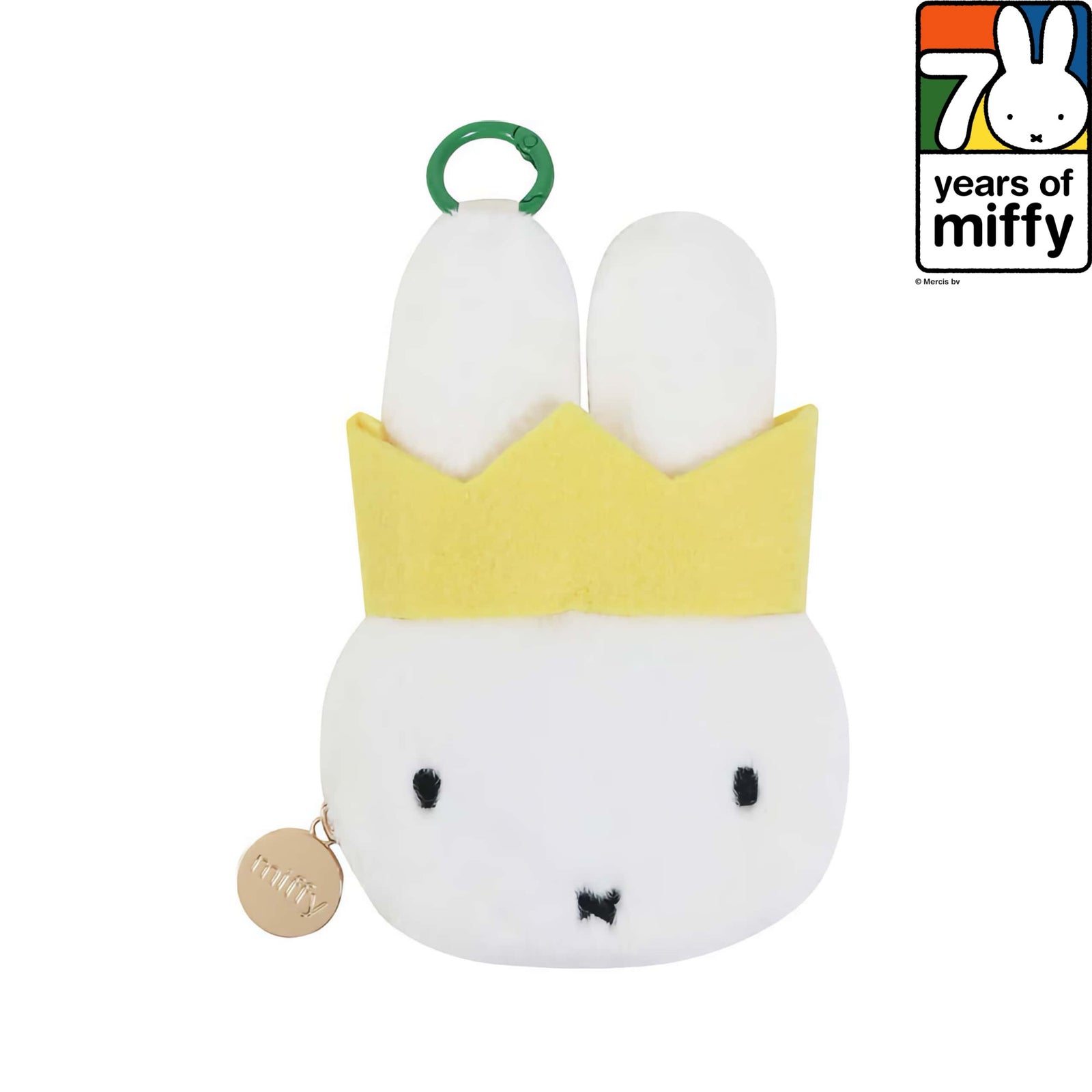 Miffy 70th anniversary coin pouch, green