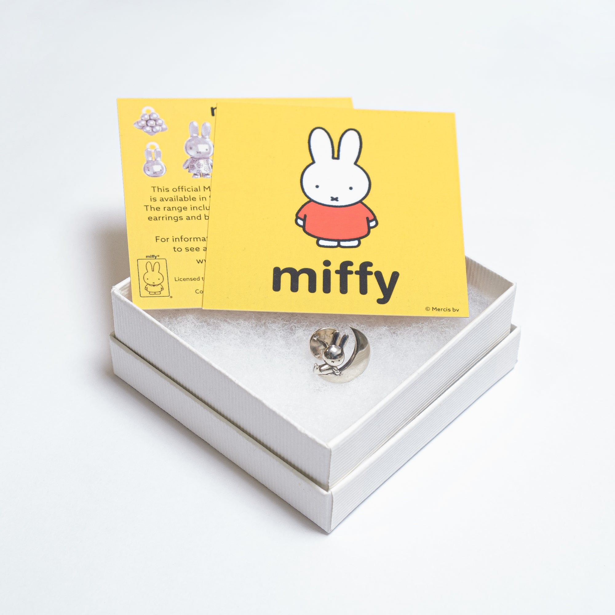 refurbished | Miffy & The Moon Sterling Silver Pine Brooch