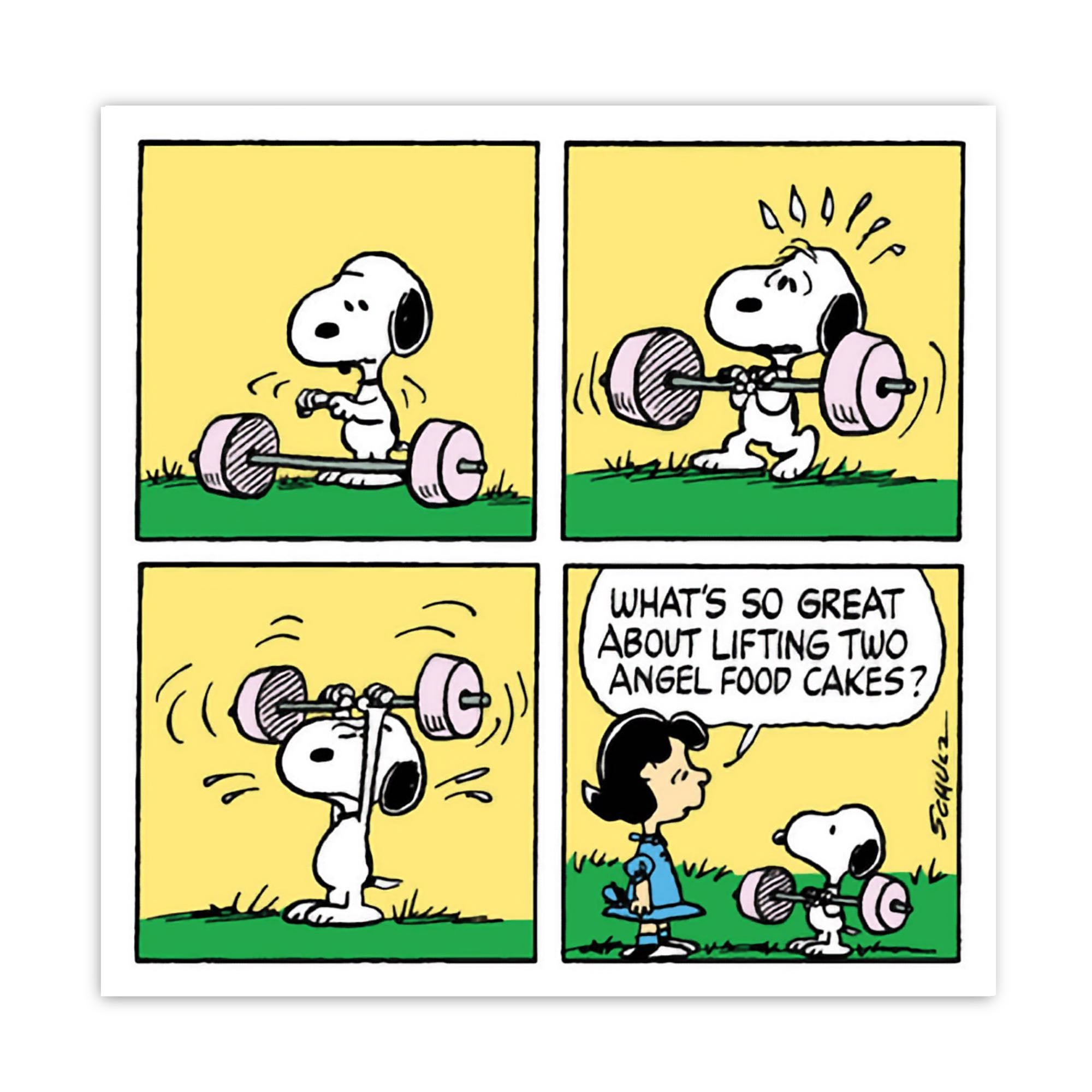 Hype Snoopy card, cakes lifting