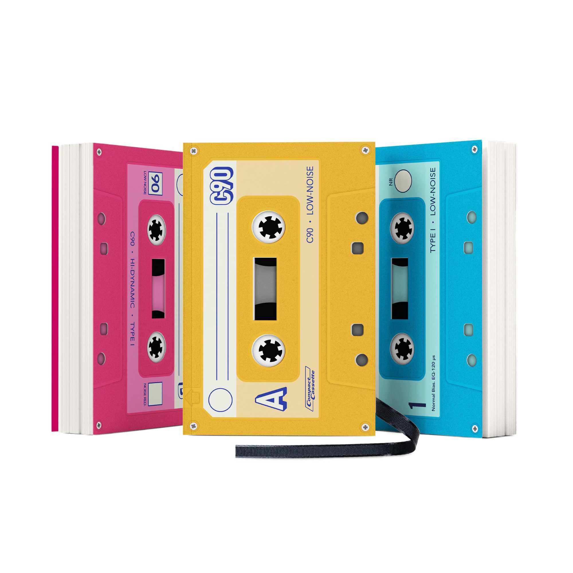 Suck UK Mixtape Notebooks (Set of 3)