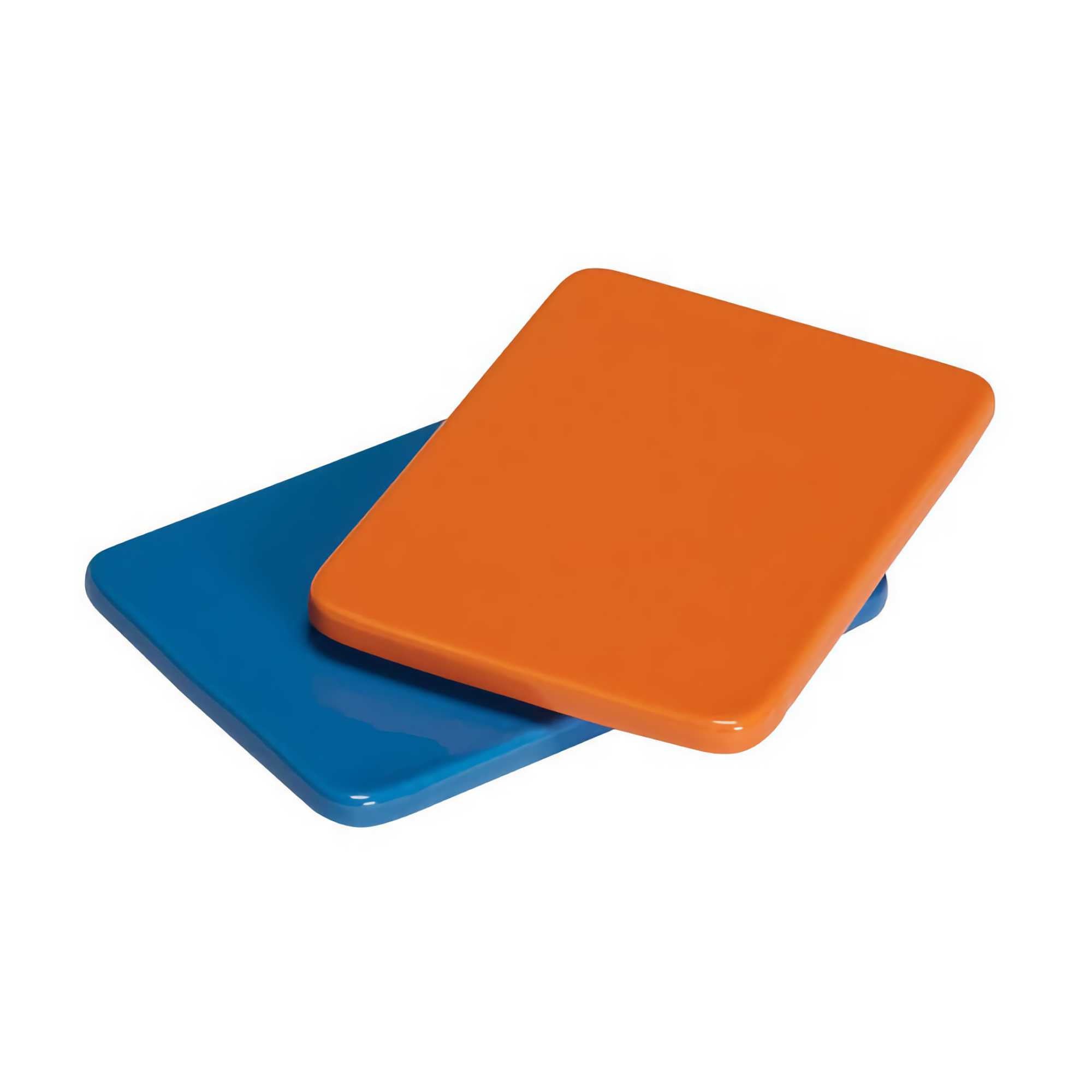 Hübsch Amare Trivets Small Blue/Orange (set of 2)