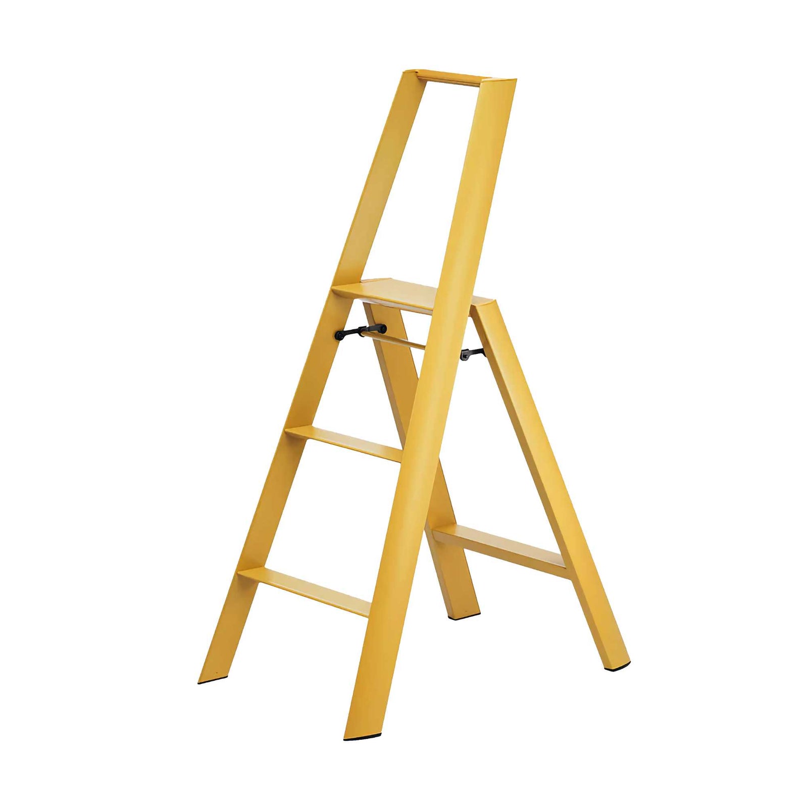 Metaphys Lucano ladder 3-step, mustard yellow