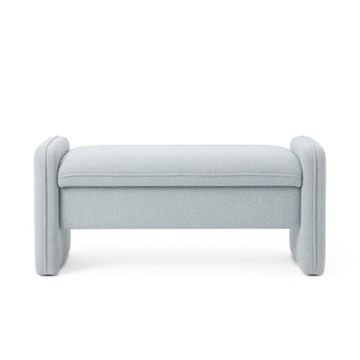 Hubsch Well bench, light blue