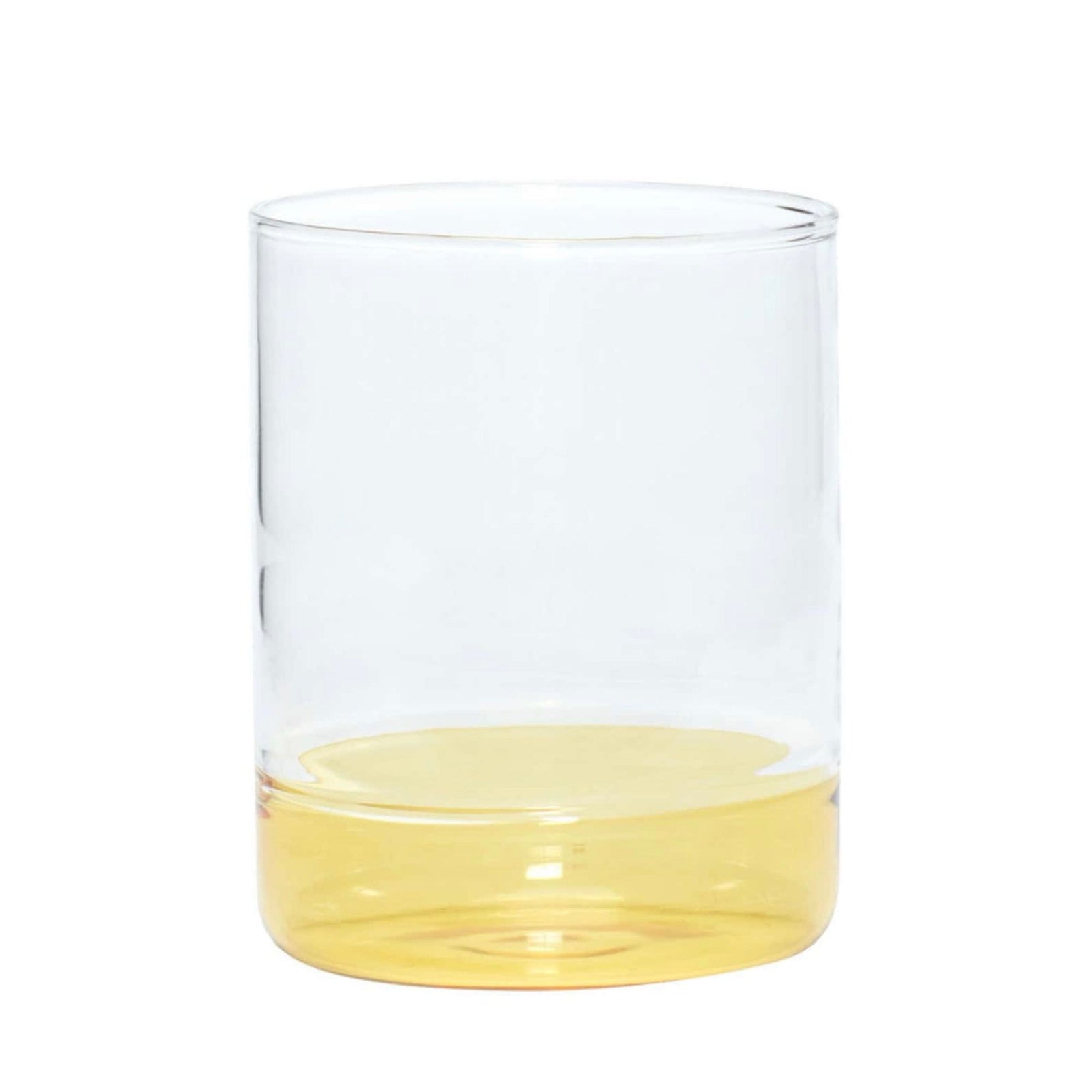 Hübsch Kiosk Glass, yellow