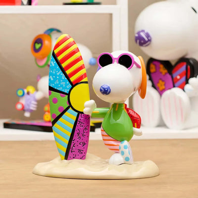 Romero Britto x Peanuts Cool Surf Figure H18cm