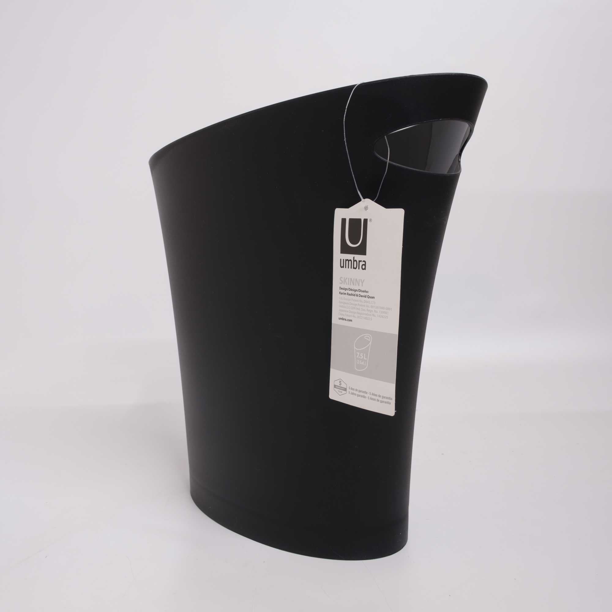 Ex-display | Umbra Skinny Can (7.5L), Black