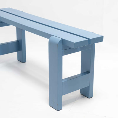 ex-display | HAY Weekday Bench, Azure