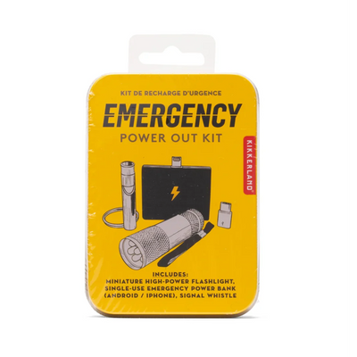 Kikkerland Emergency Power Out Kit