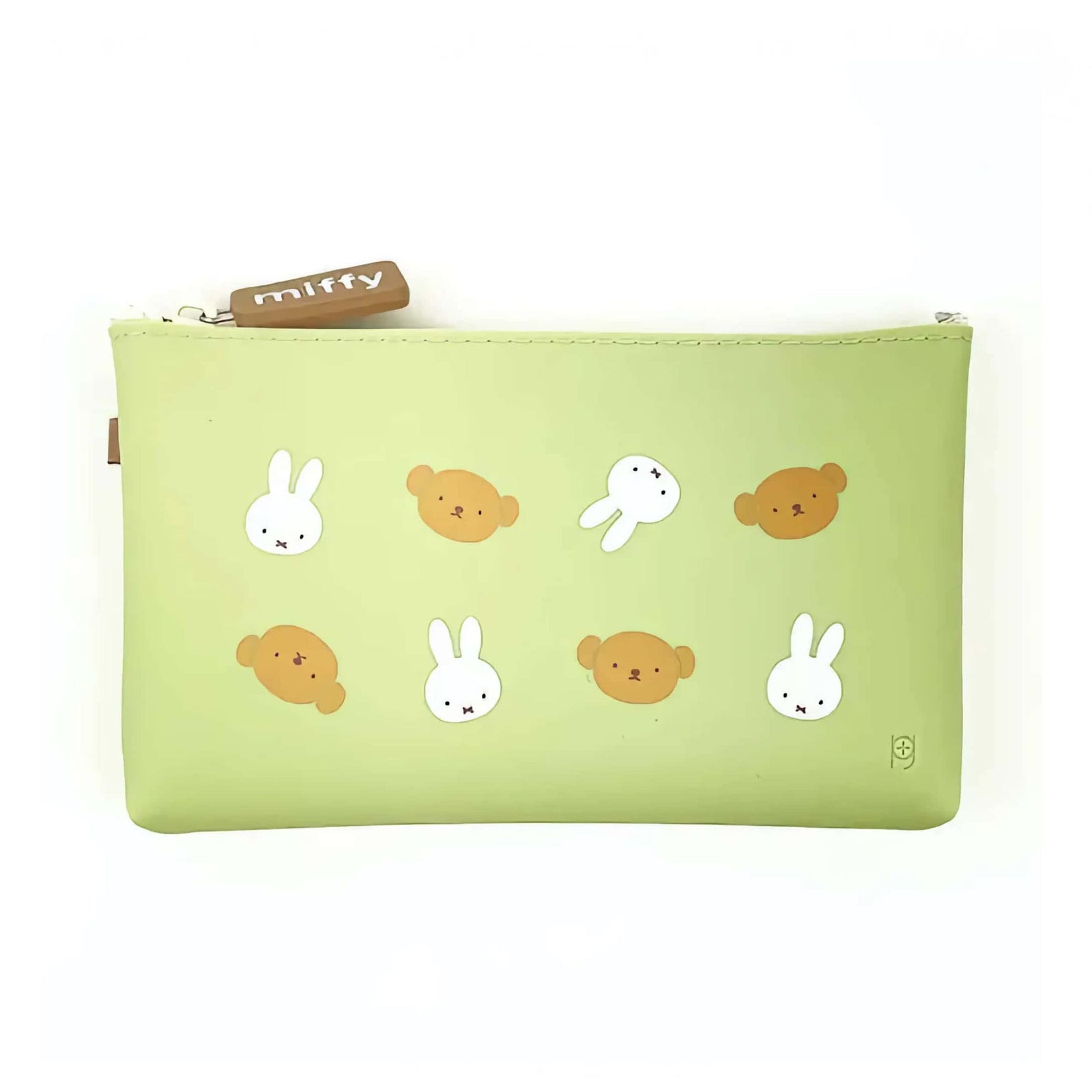 NUU Miffy zipper bag standing, green