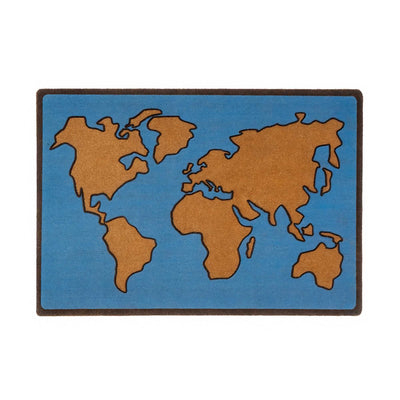Balvi World Map doormat