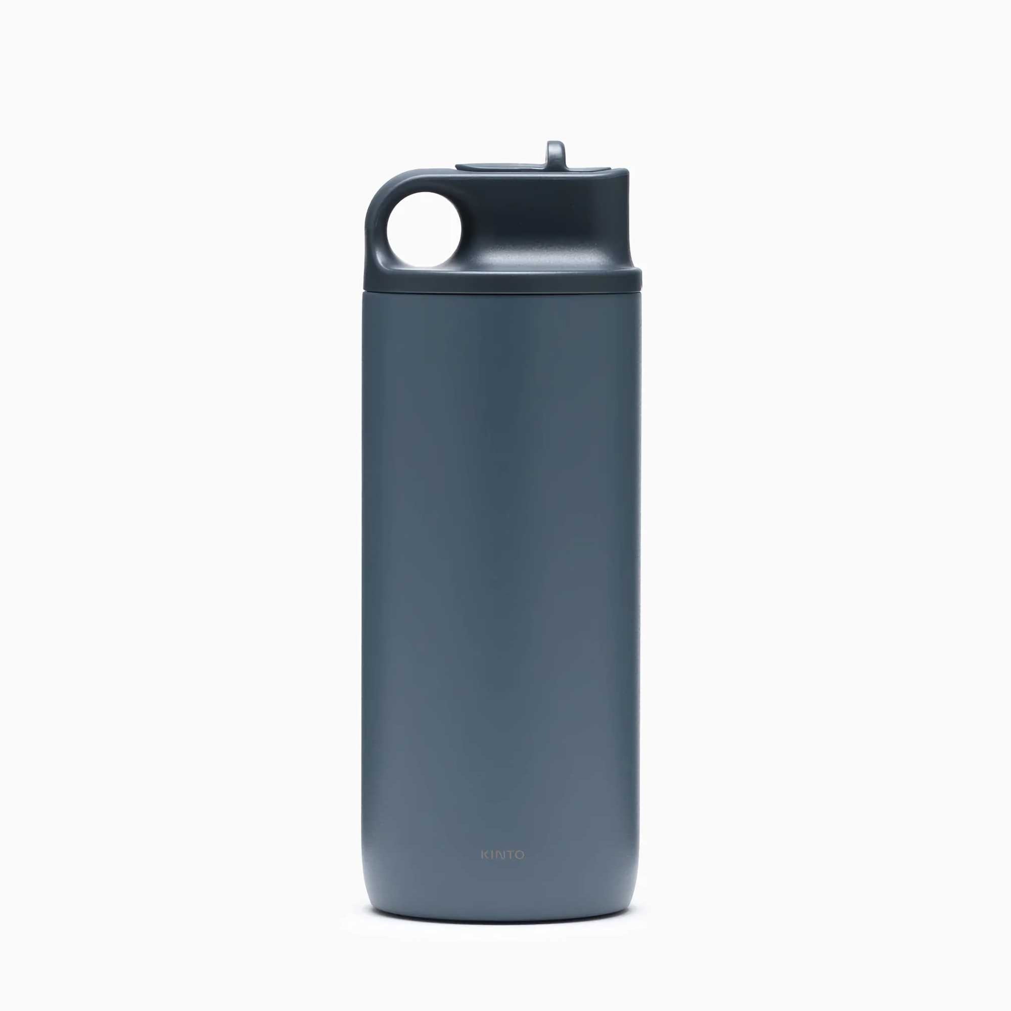 KINTO Active tumbler water bottle 600ml, Blue Grey