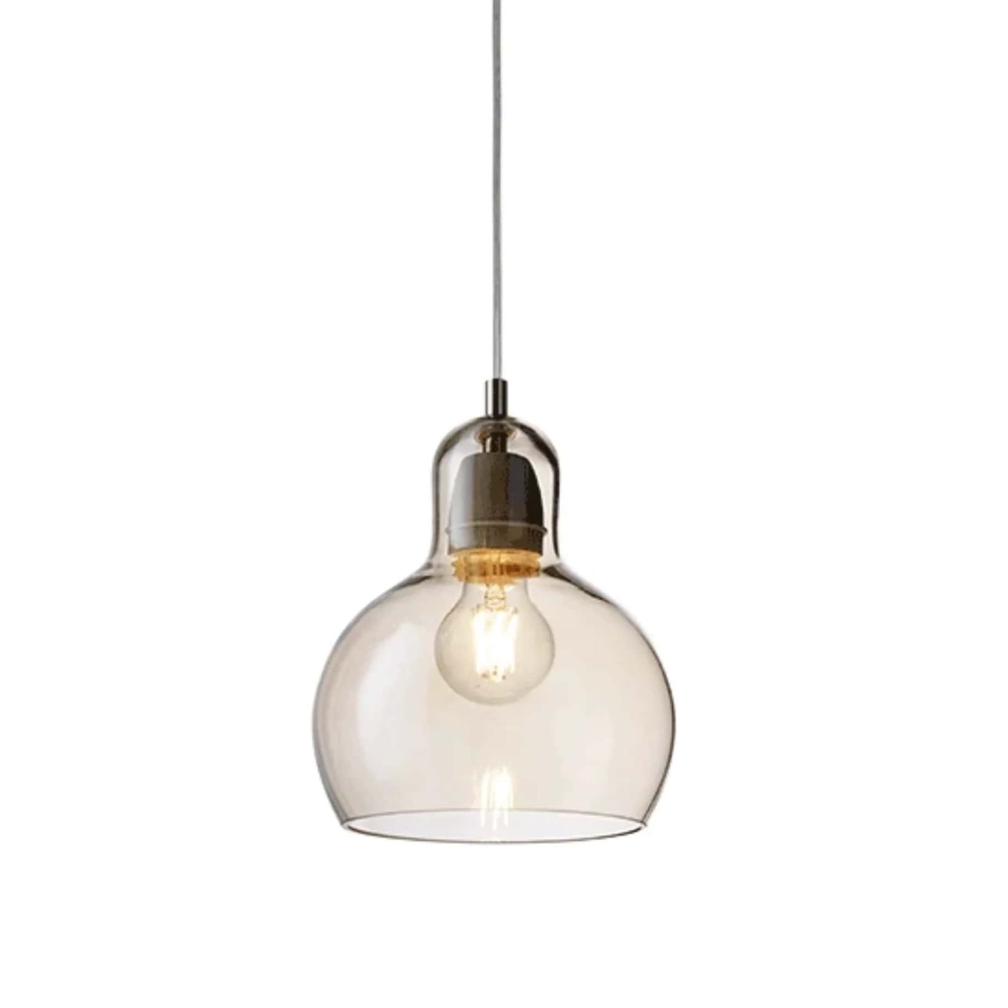 &tradition Mega Bulb SR2 pendant, gold/white cord