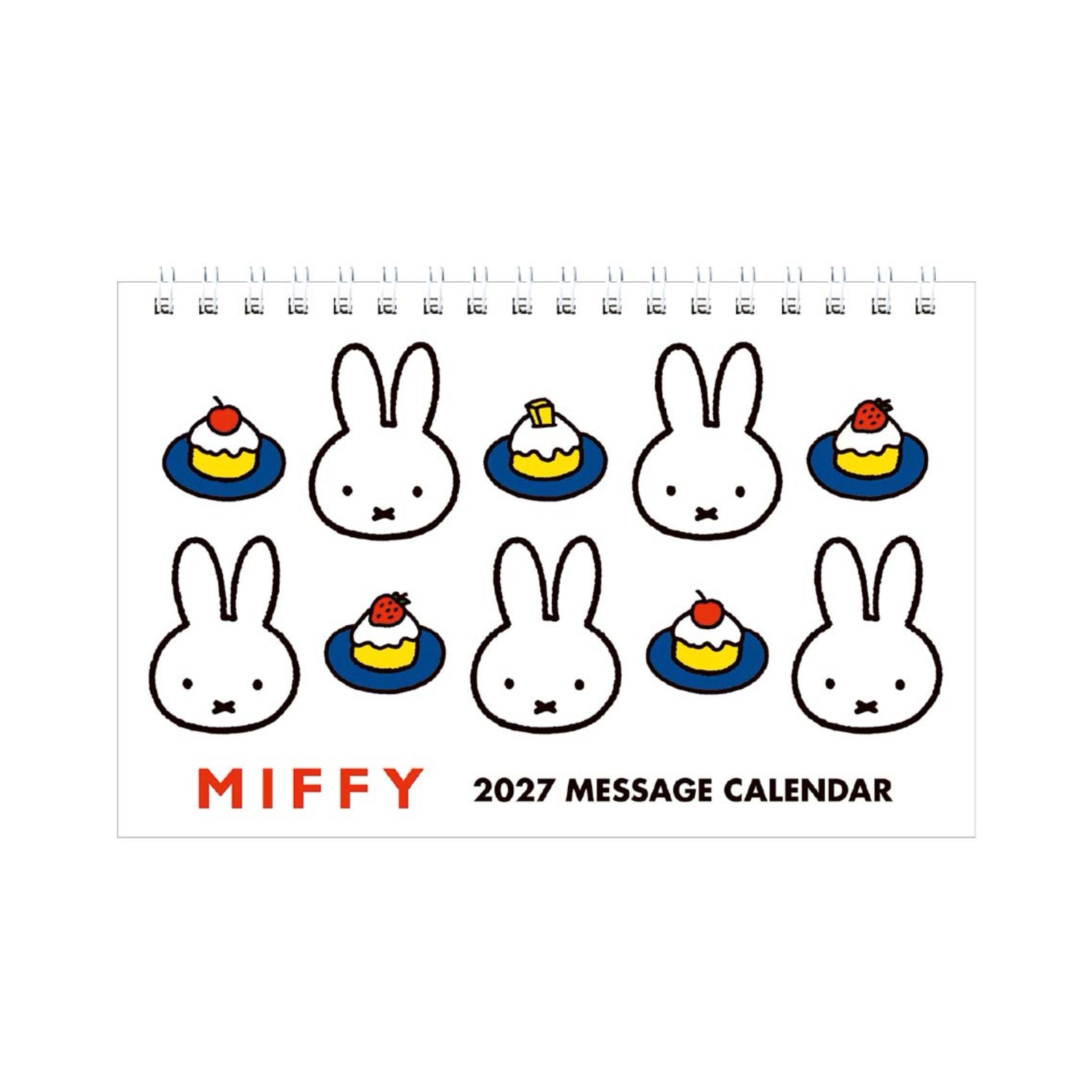 Miffy desk message calendar 2027