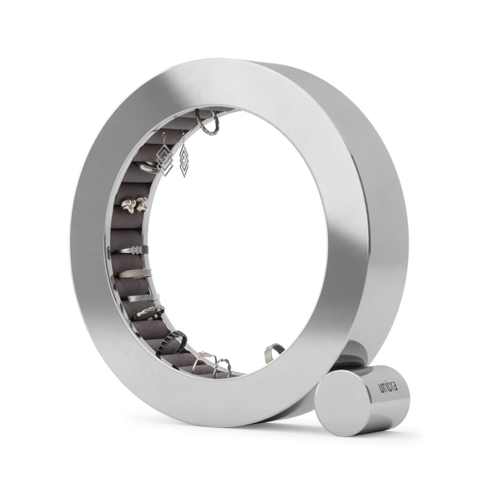 Umbra Ferris jewelry organizer, chrome