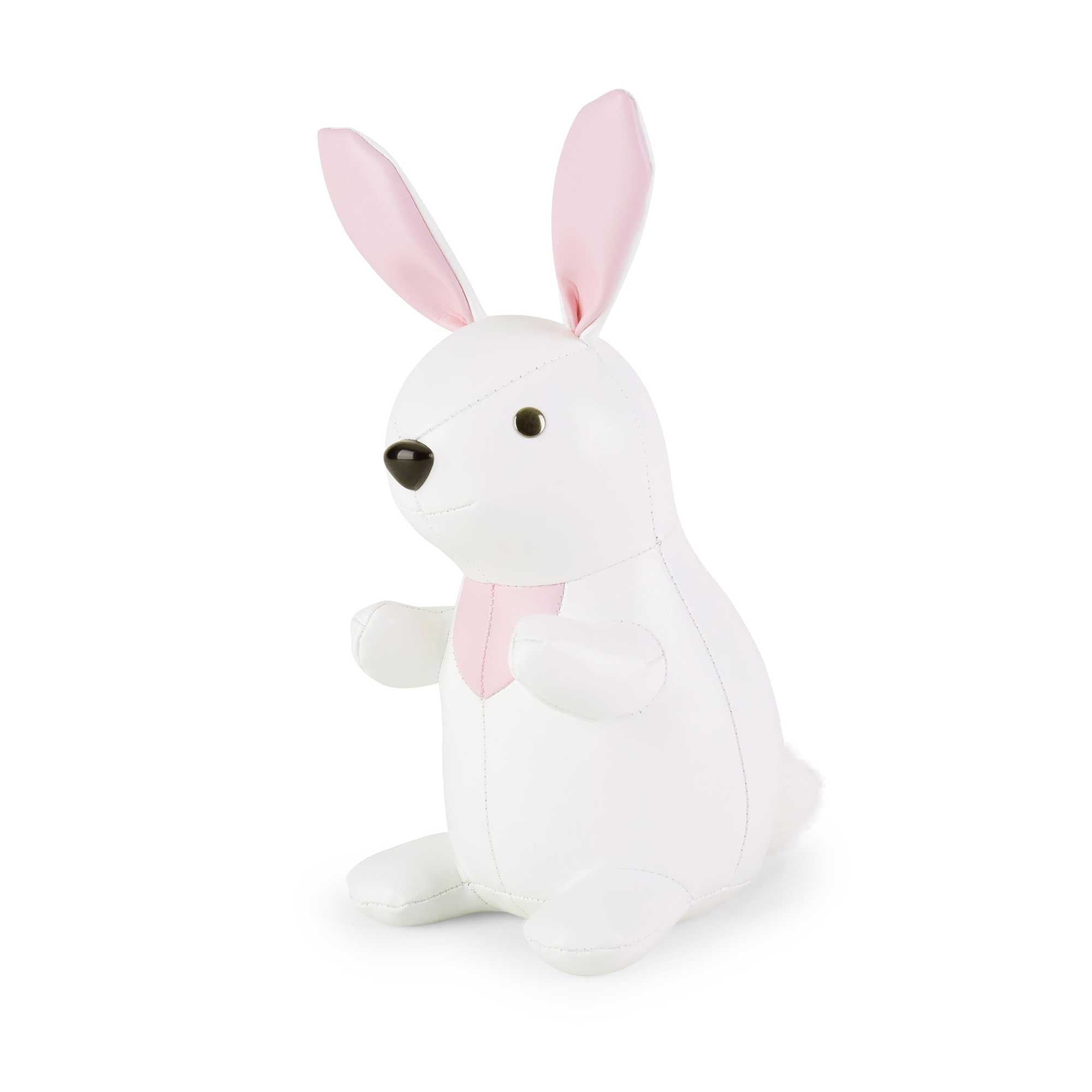 Zuny Rabbit Rookend, White/Pink