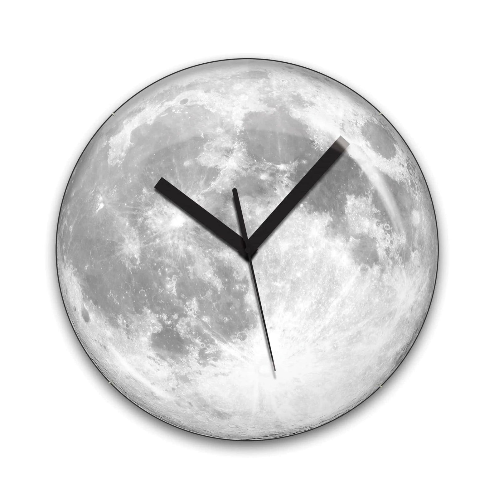 Kikkerland Glow in the Dark Moon clock