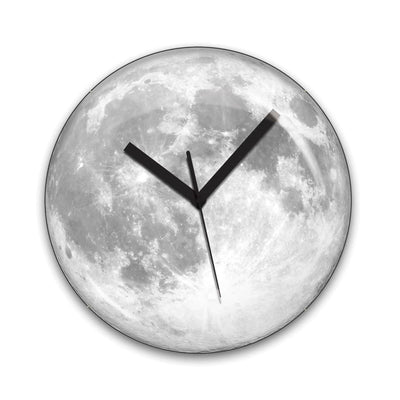 Kikkerland Glow in the Dark Moon clock