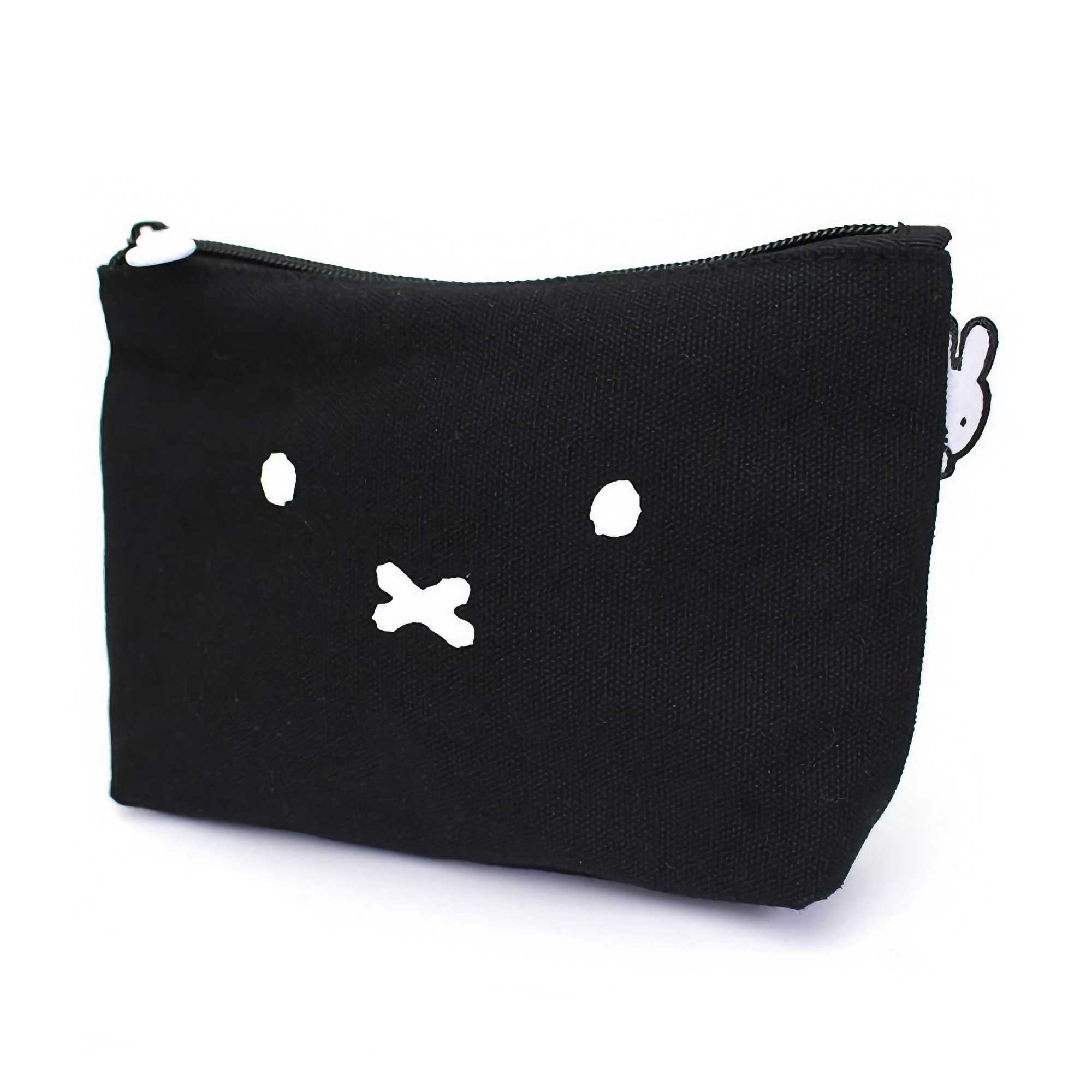 Miffy canvas pouch, black