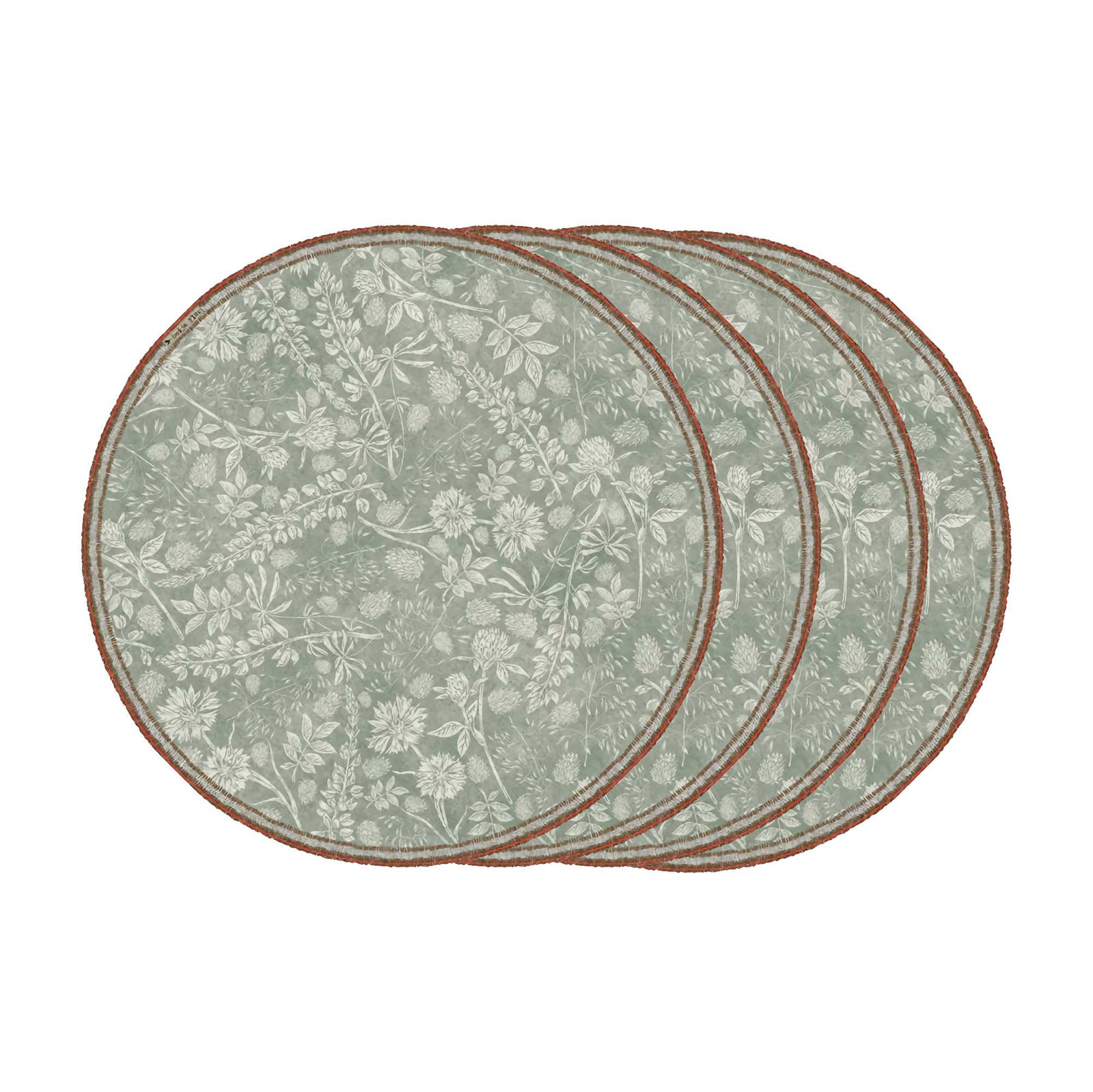 Beija Flor Botanic Vinyl Placemat set of 4, Odelia