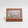 refurbished | Umbra Podium Picture Display 4x6", Light Walnut