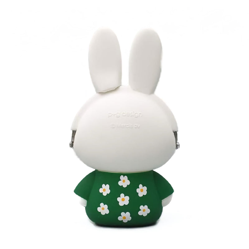 POCHI Miffy silicone pouch, flower green
