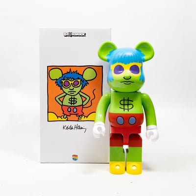 refurbished | BE@RBRICK Keith Haring Andy Mouse 1000%