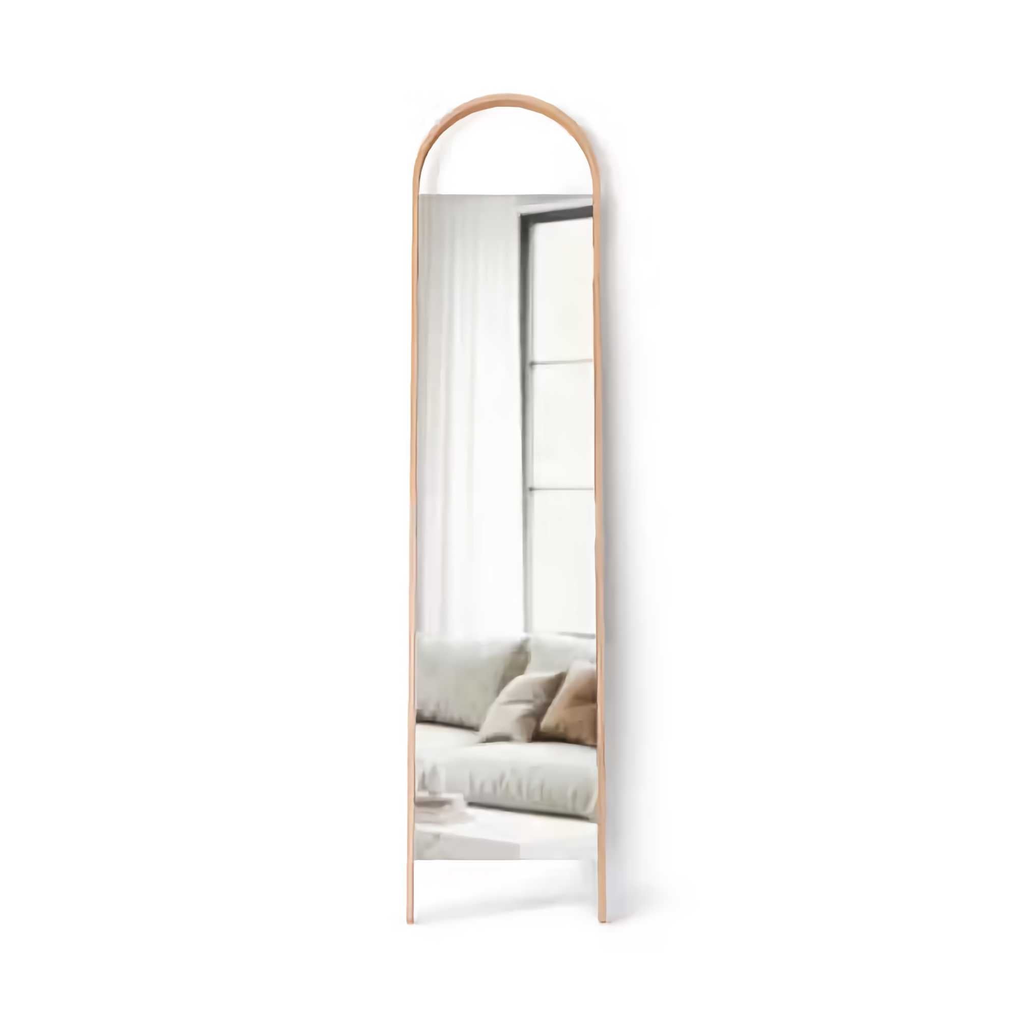 Umbra Bellwood Leaning Mirror, Natural