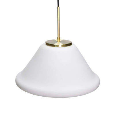 Hübsch Muse Pendant Triangular White