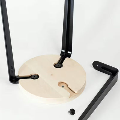 TipToe MI LOU stool 66cm, Oak/Black