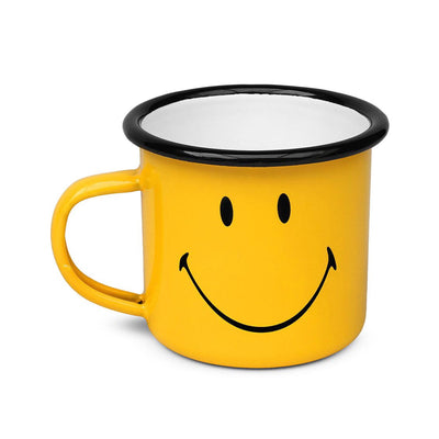 Suck UK x Smiley camper mug