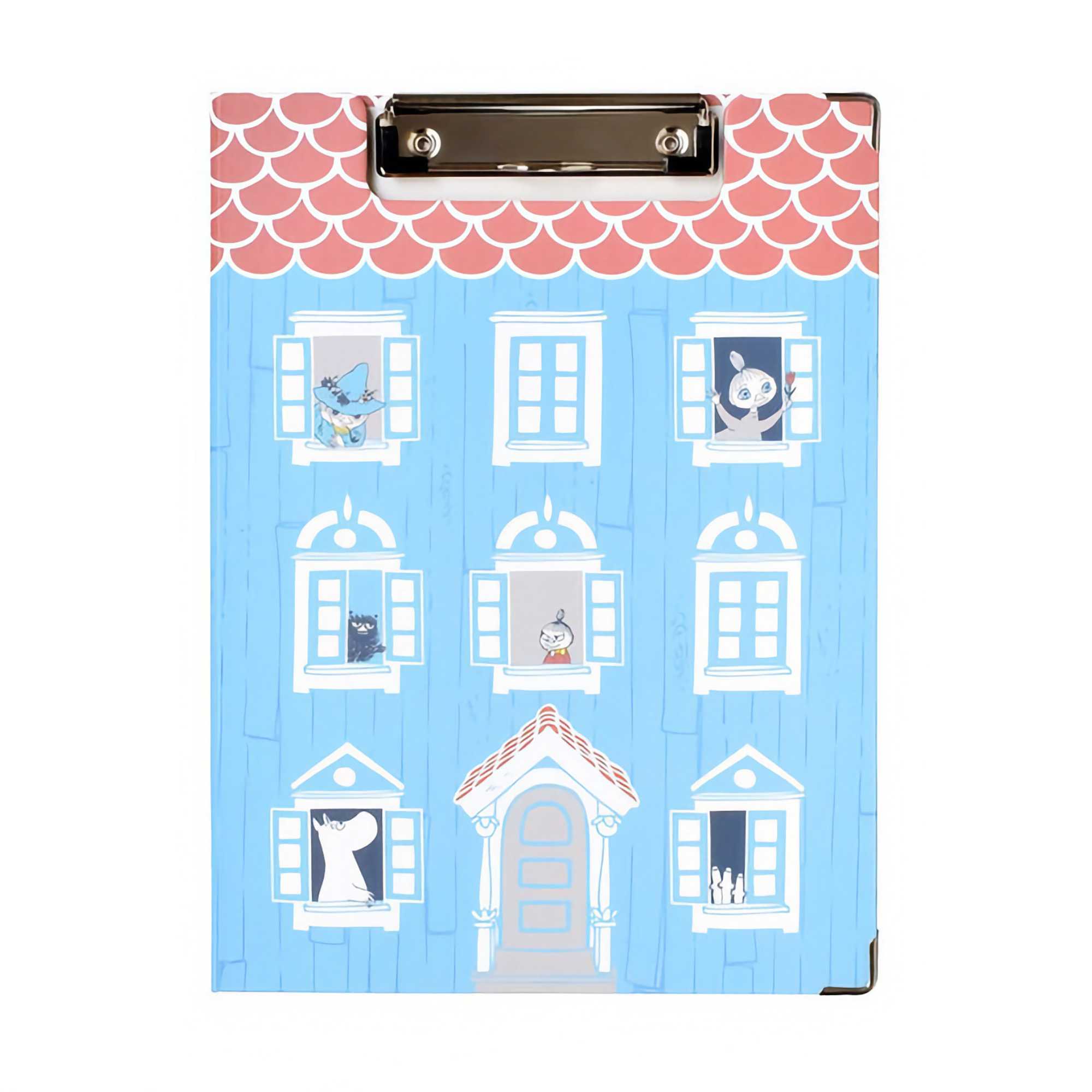 Moomin House Clipboard, Blue